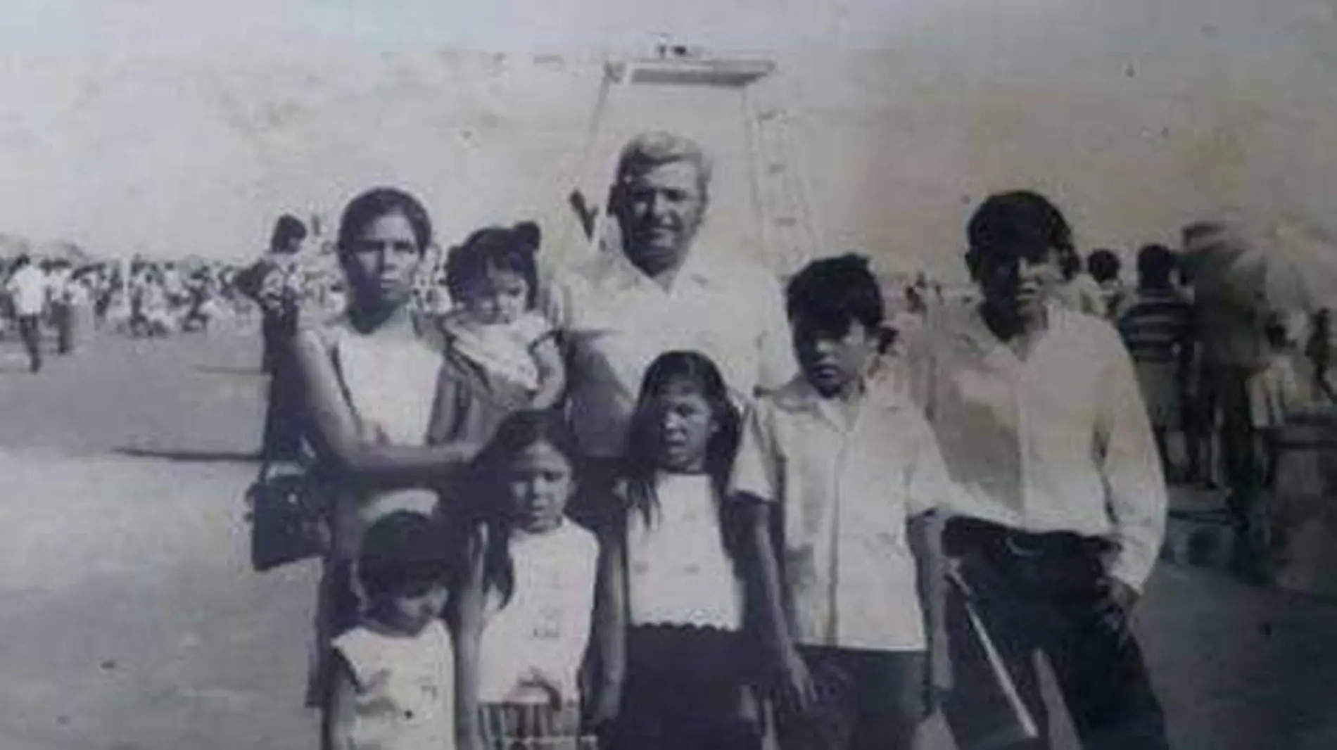 Don Andrés Arellano y su familia 